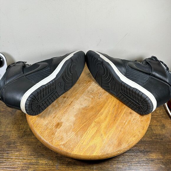 Nike Black Wedge High-Top Sneakers - Picture 7 of 9